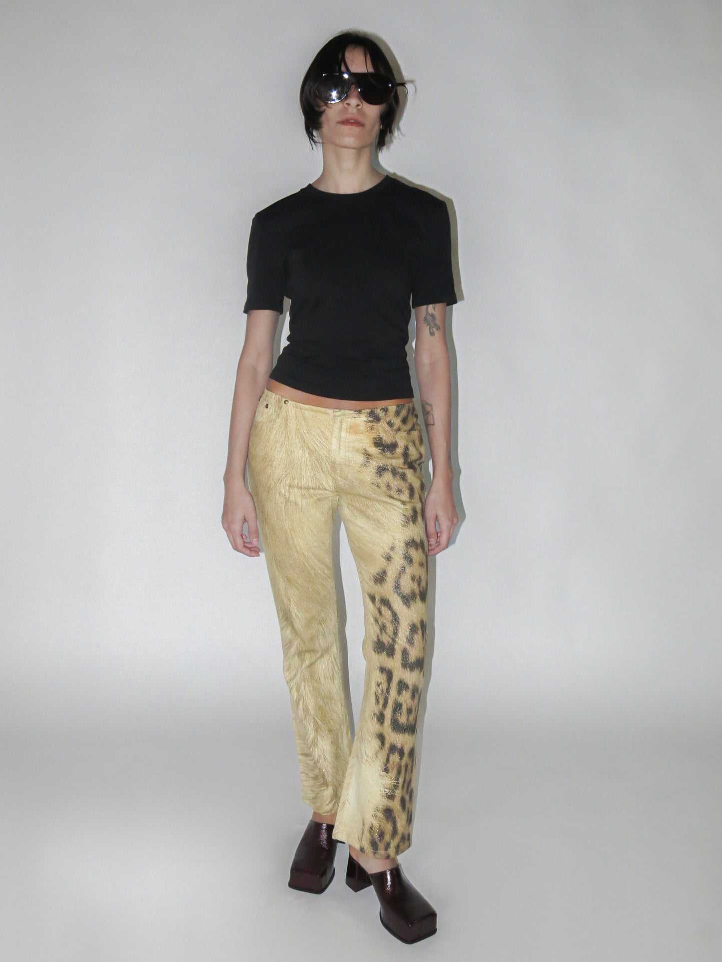 PATENT BURGUNDY WINE LARA MULE