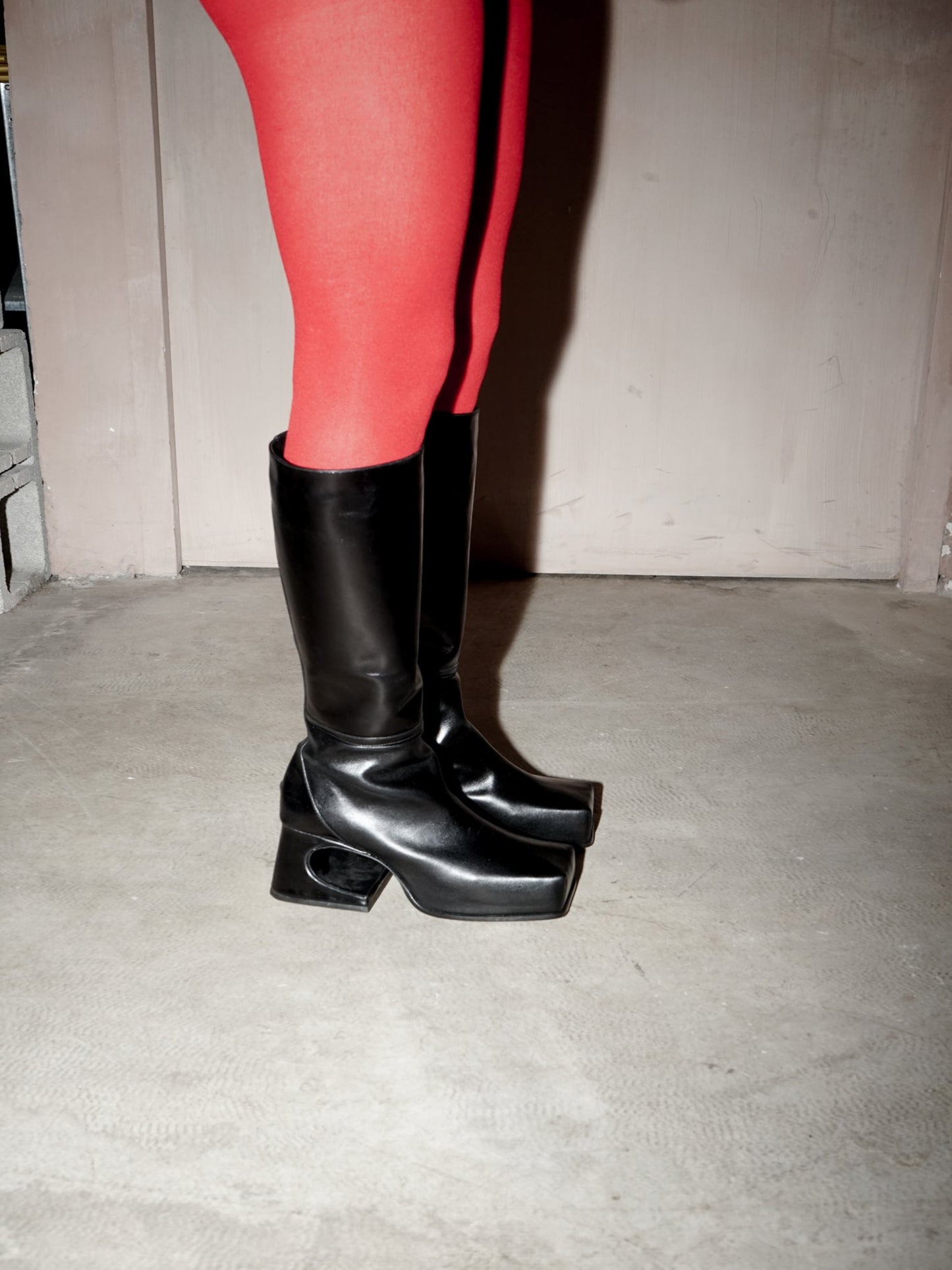 Caviar Black Roxy Boy Boots