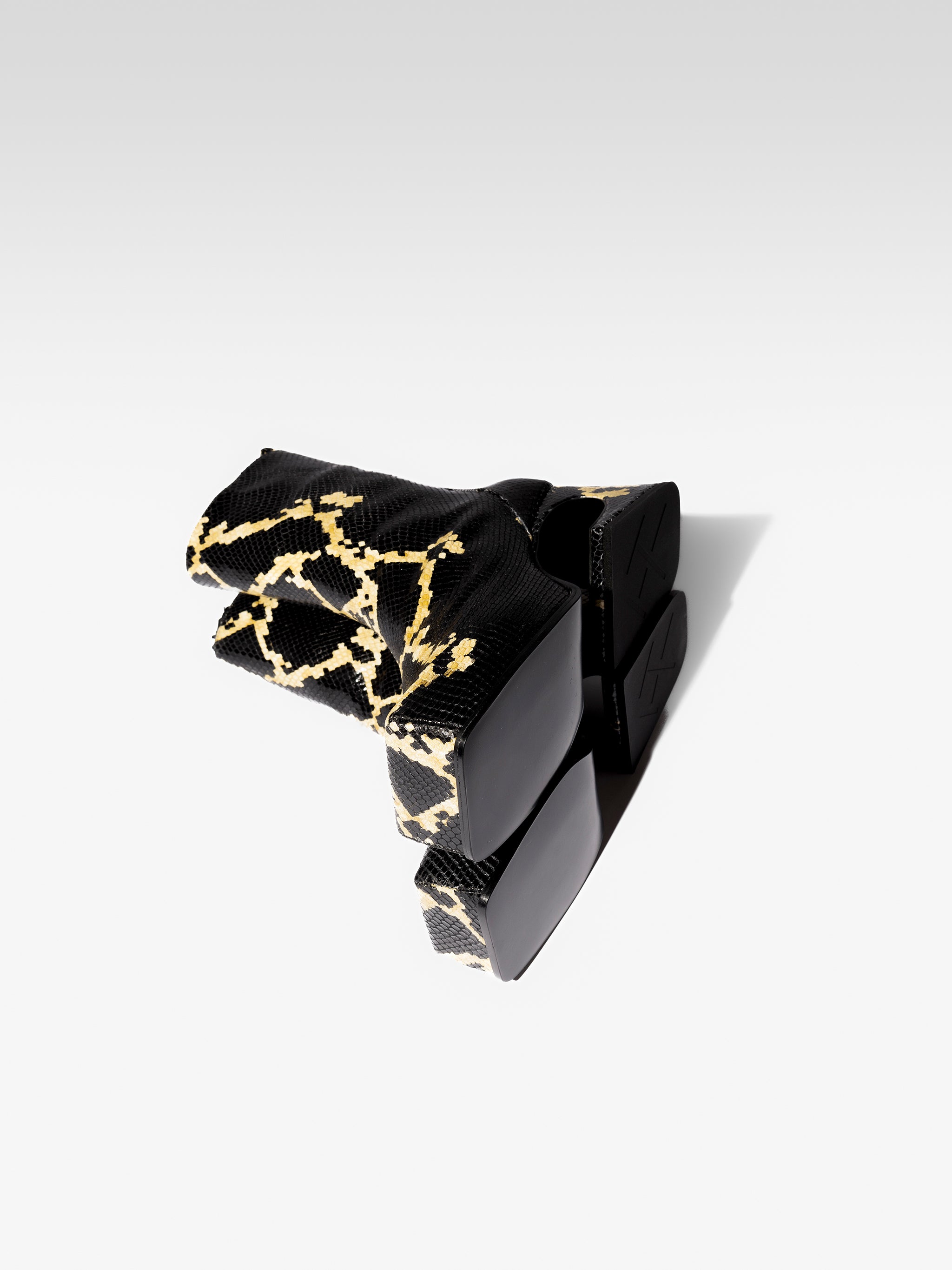 Golden Black Roxy Boots