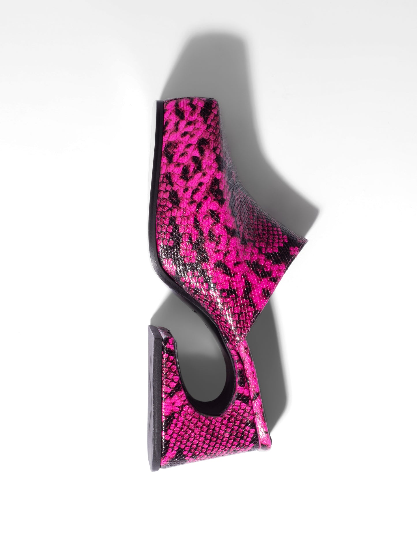 Neon Pink Sassy Mule