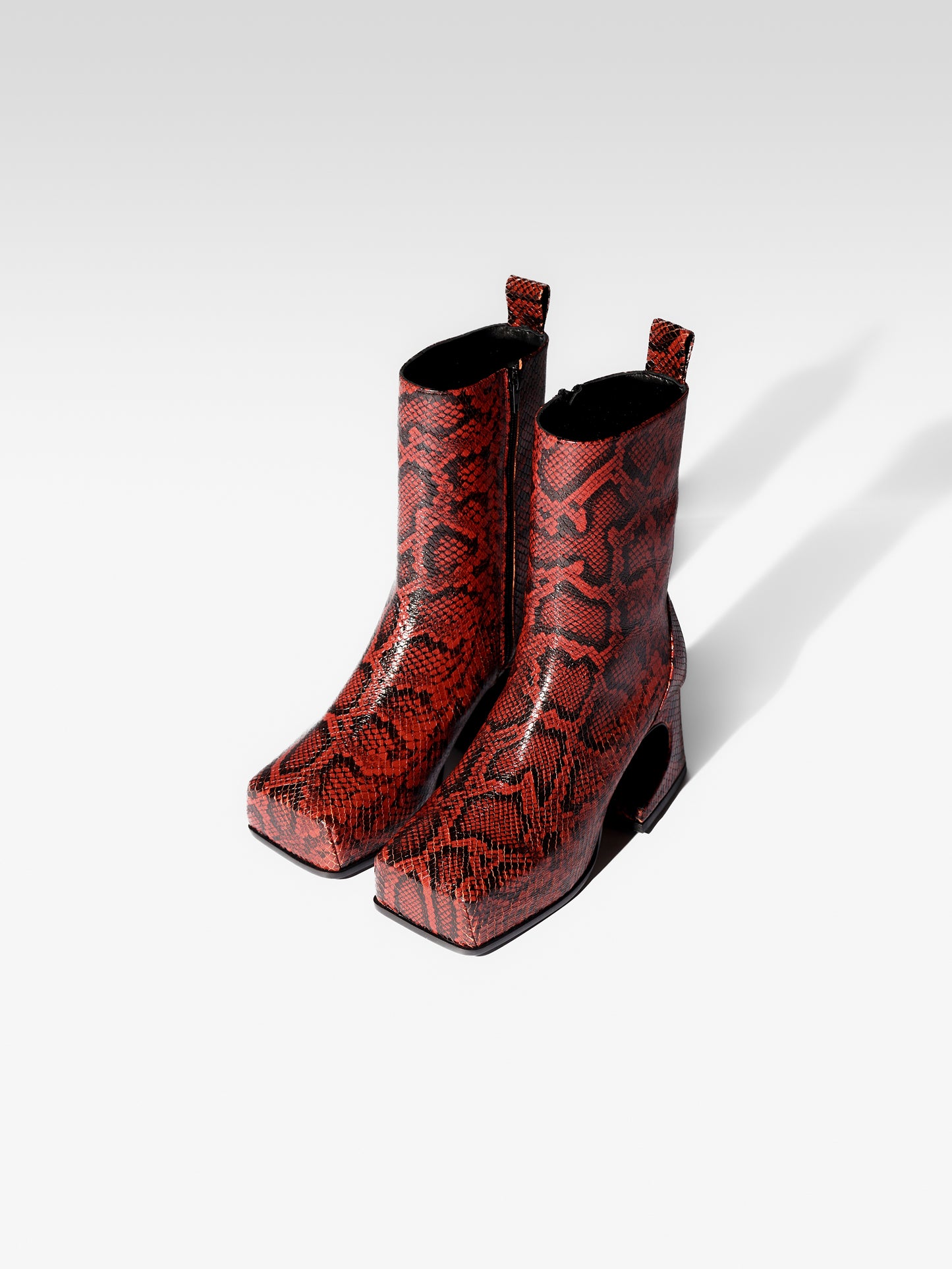 Red Snake Roxy Boots