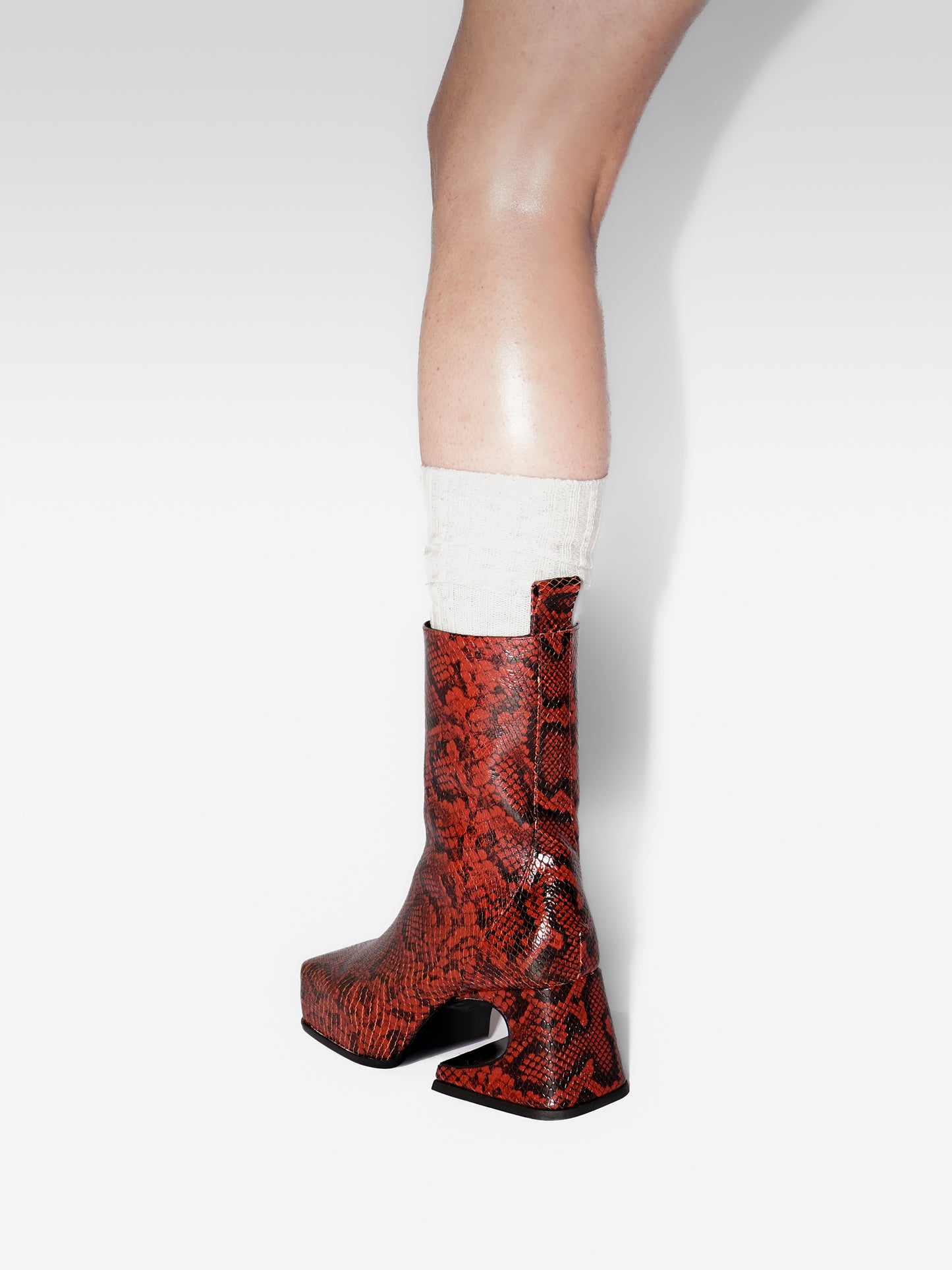 Red Snake Roxy Boots