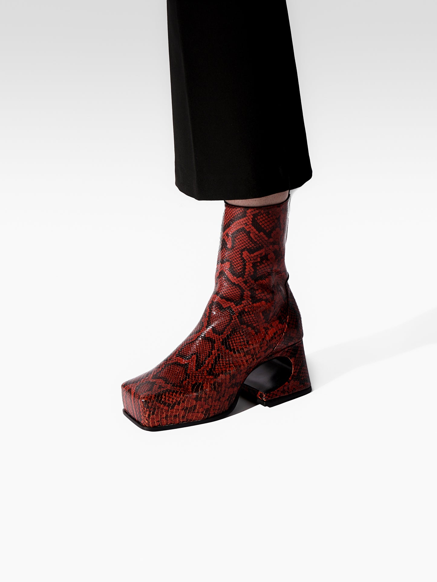 Red Snake Roxy Boots