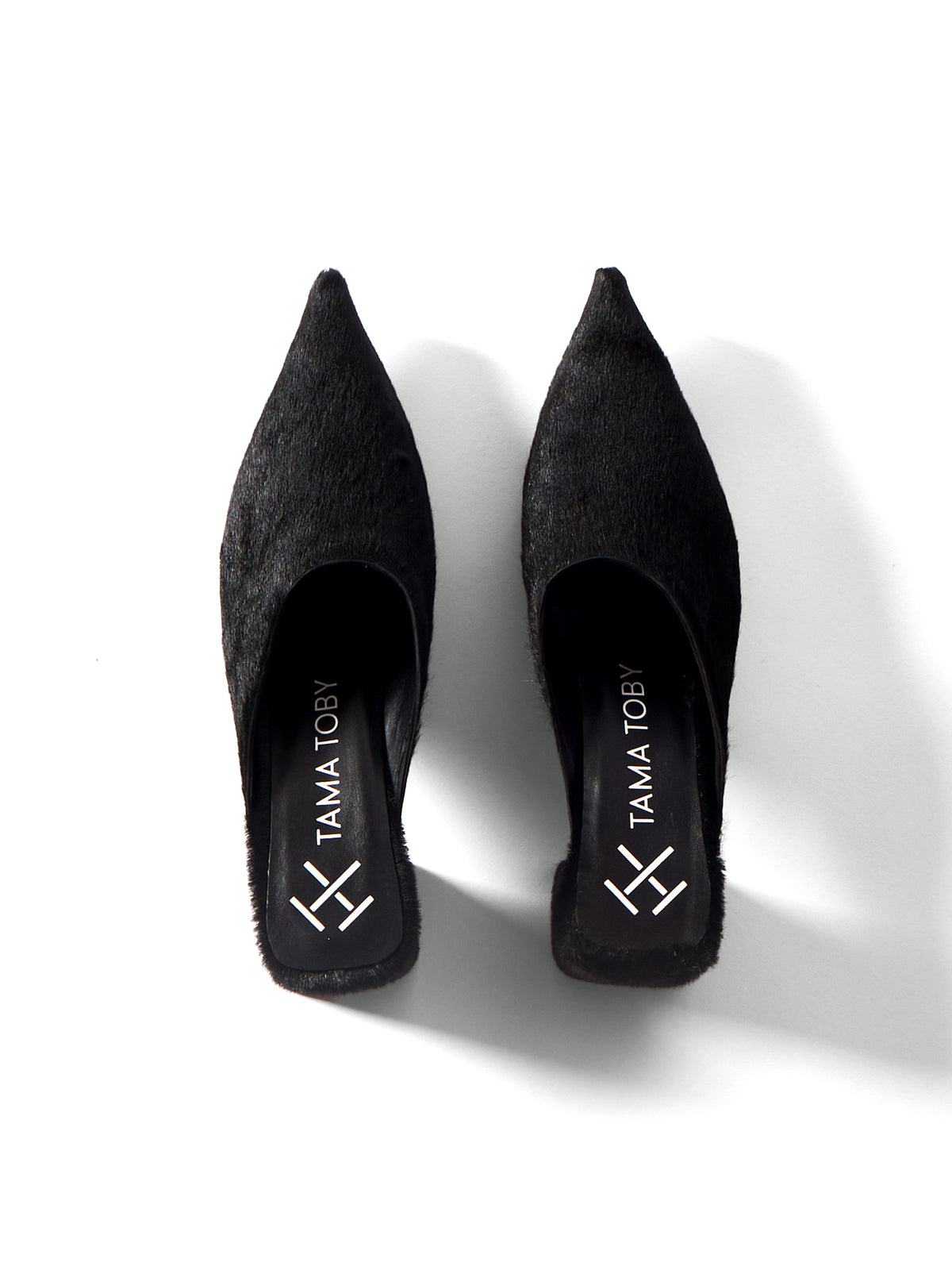 Pony Black RIRI Mule