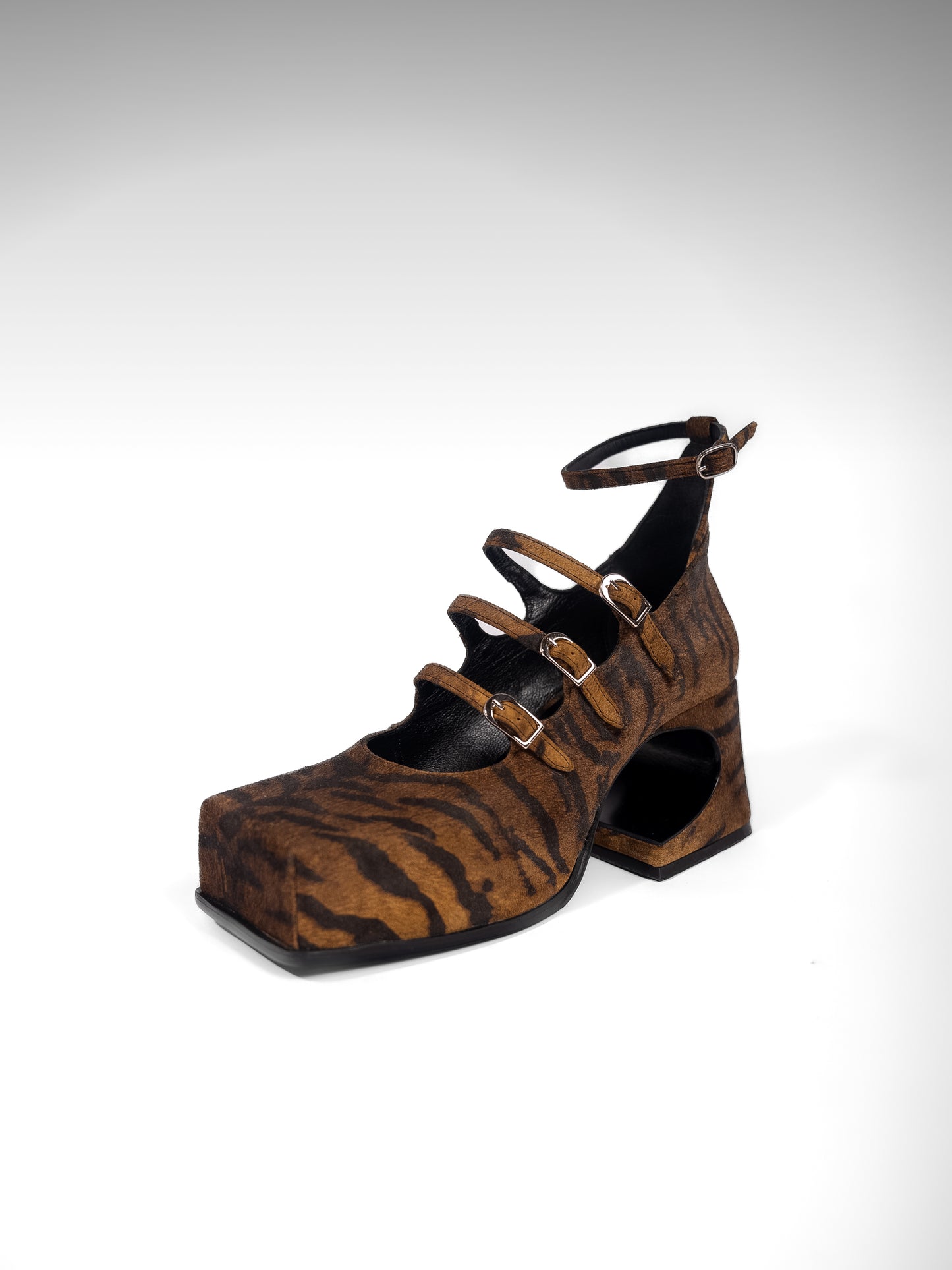 Brown Suede Mary Nancy