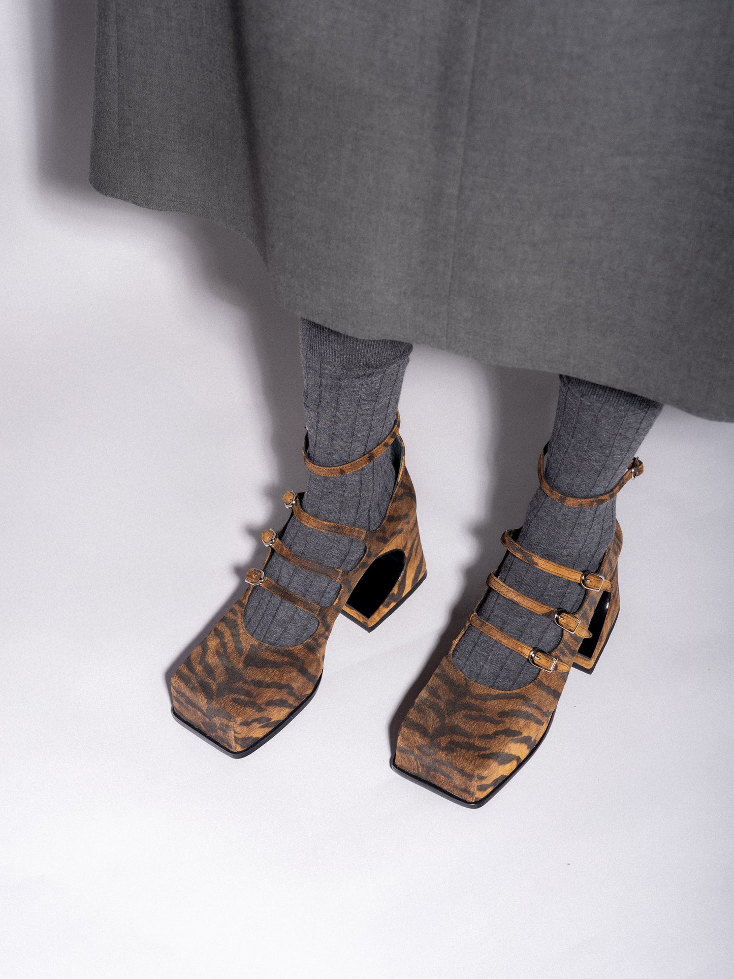 Brown Suede Mary Nancy