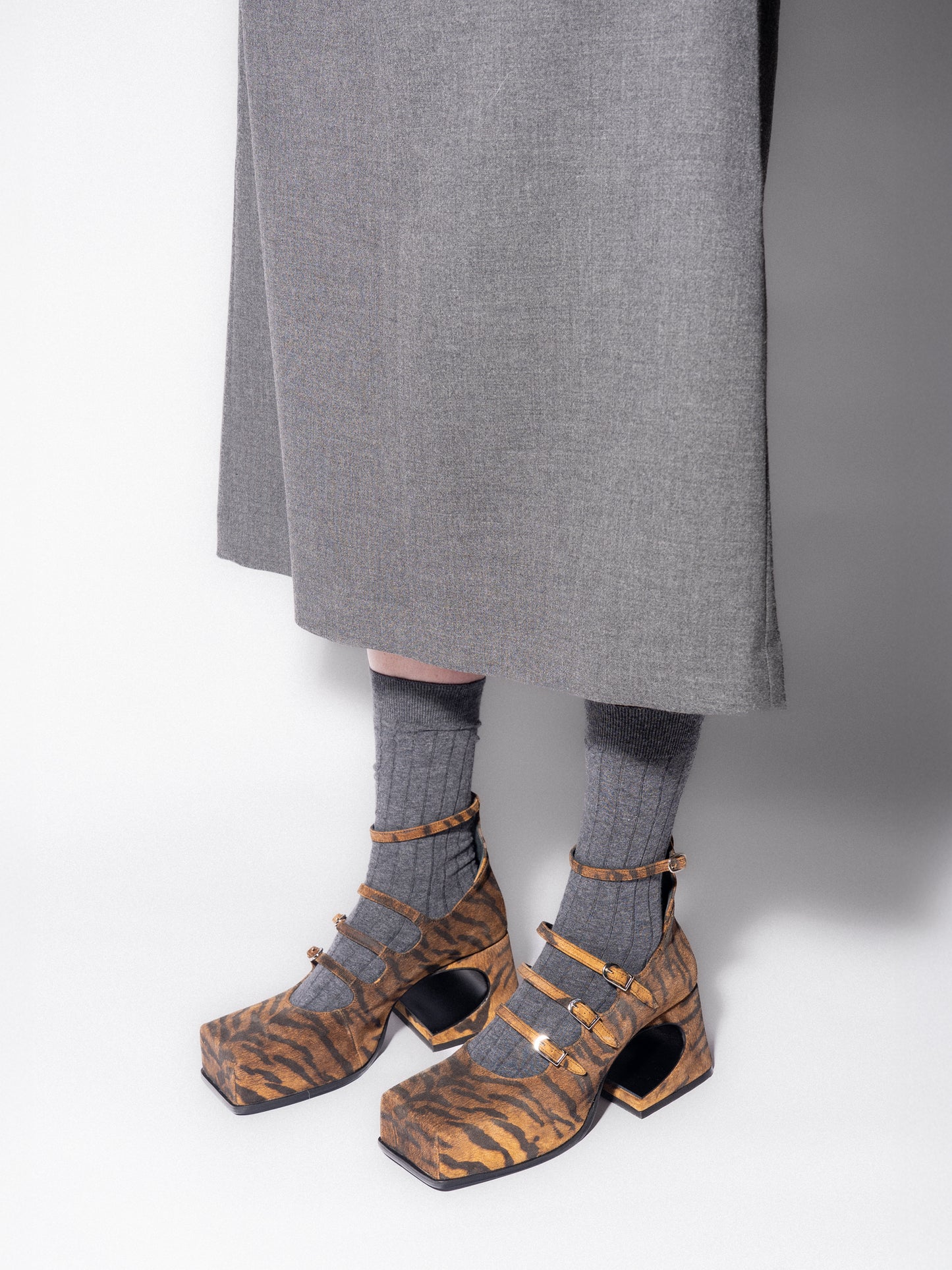 Brown Suede Mary Nancy