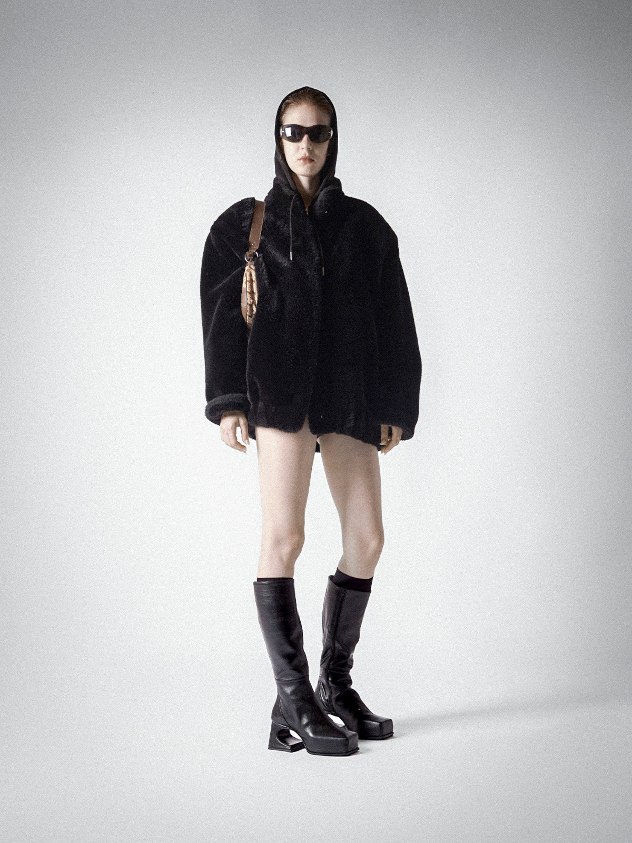 Caviar Black Roxy Boy Boots.