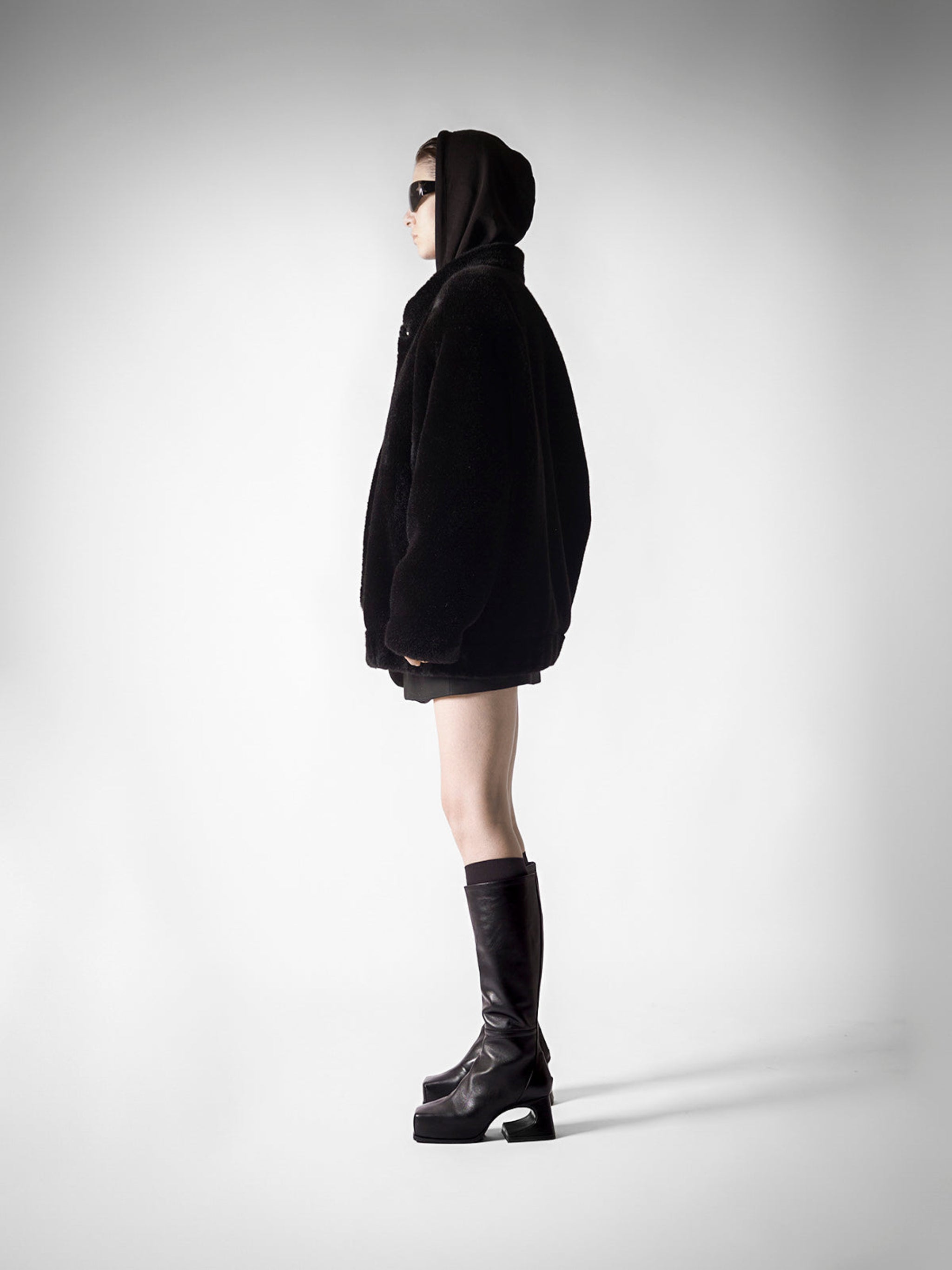 Caviar Black Roxy Boy Boots.