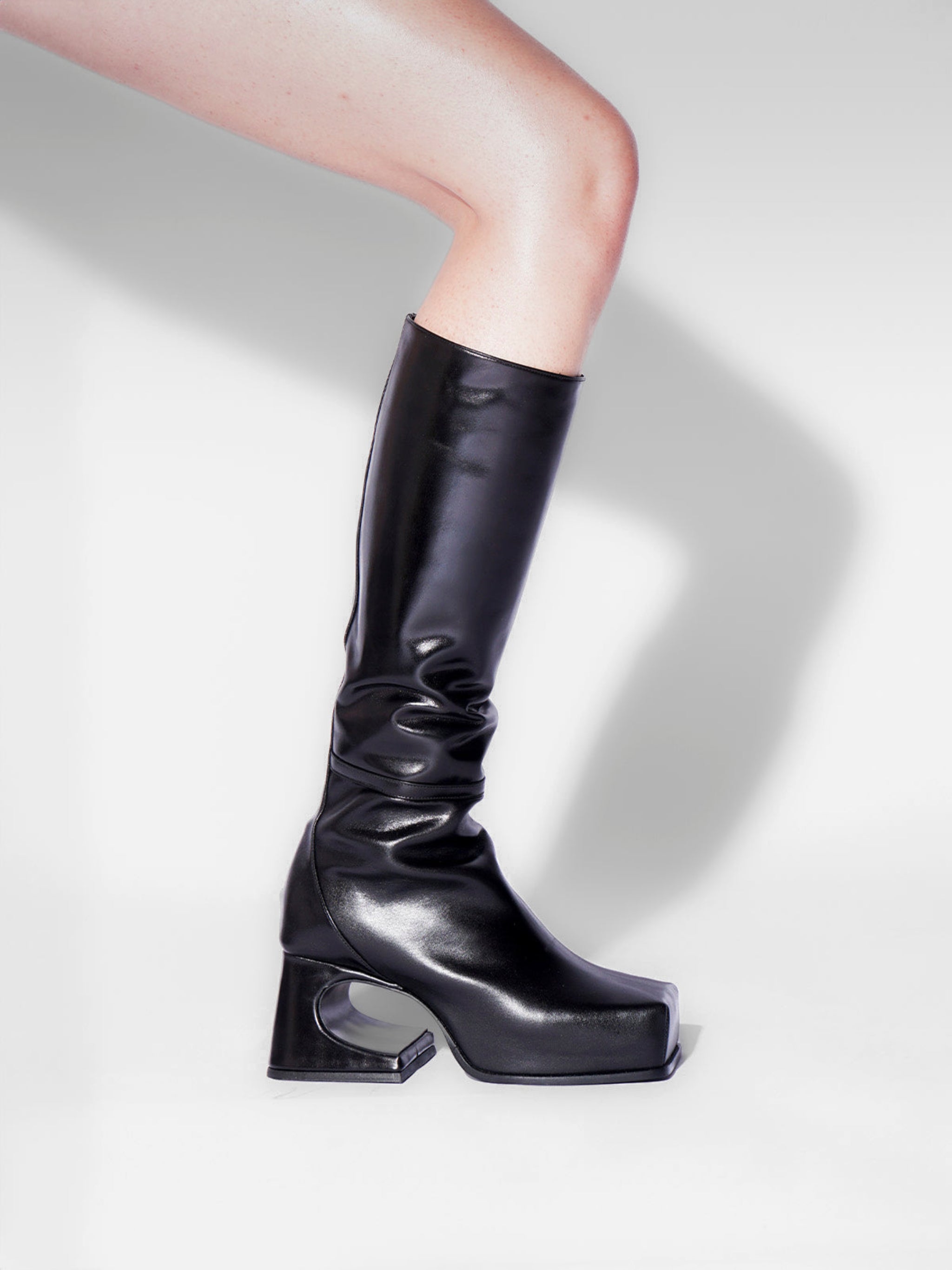 Caviar Black Roxy Boy Boots.